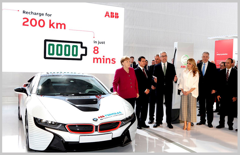 Country leaders impressed by ABB’s breakthrough e-mobility technologies